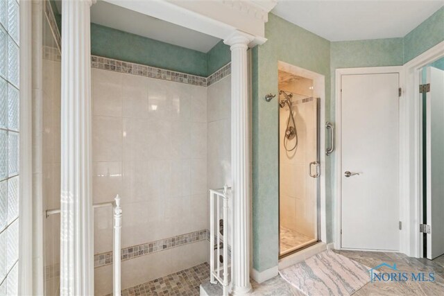 5258 Coldstream Rd, Toledo, OH 43623 - full bathroom with a stall shower