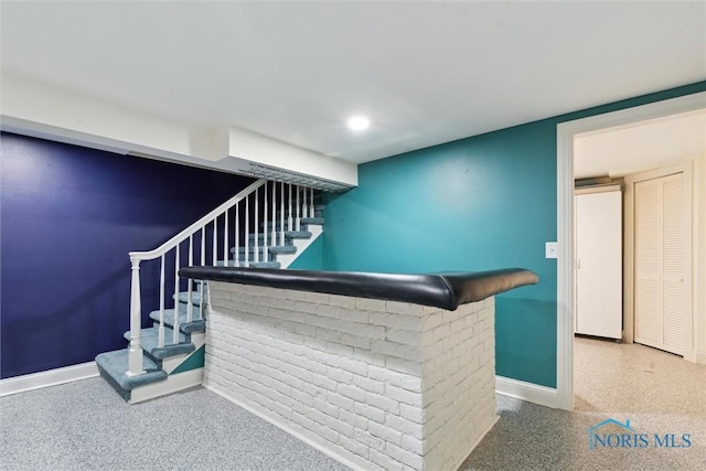 5258 Coldstream Rd, Toledo, OH 43623 - stairs with baseboards