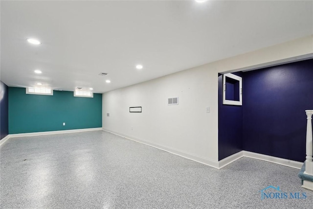 5258 Coldstream Rd, Toledo, OH 43623 - basement featuring recessed lighting and baseboards