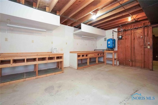 1440 N State Route 19, Republic, OH 44867 - unfinished basement with a workshop area