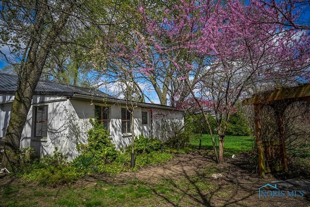 view of side of property