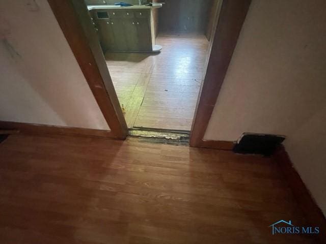 2004 Calumet Ave, Toledo, OH 43607 - hall featuring wood finished floors