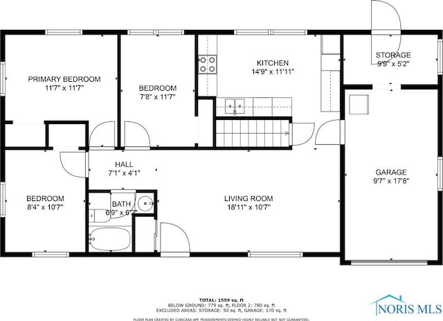 1137 Rosedale St, Maumee, OH 43537 - room layout