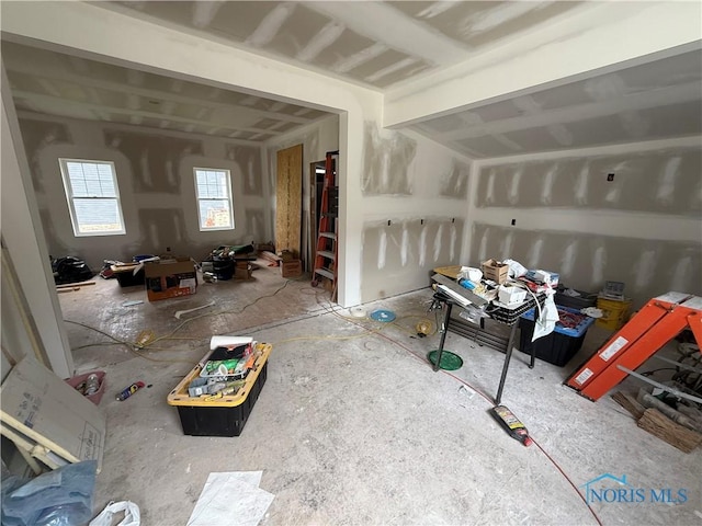 view of unfurnished living room