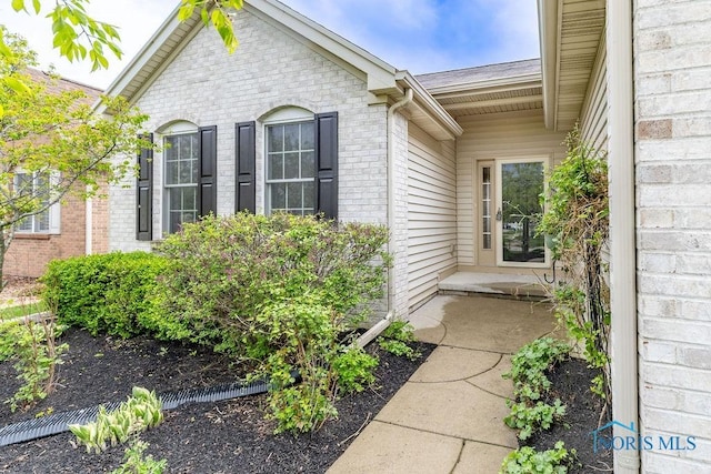 26328 Stillwater Dr, Perrysburg, OH 43551 - property entrance featuring brick siding