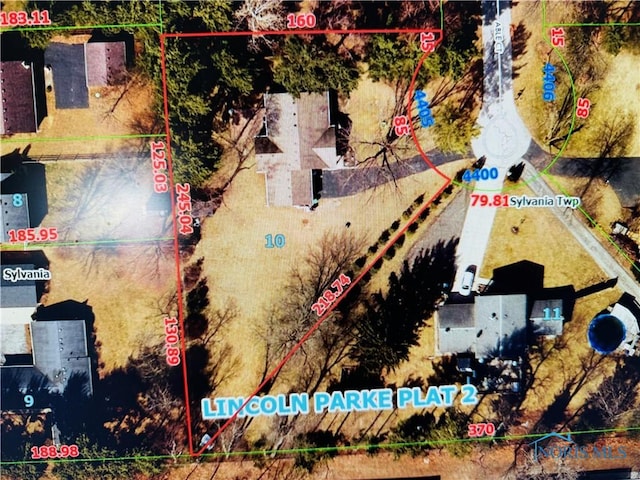 aerial view