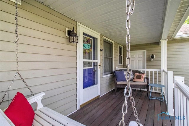 29058 White Rd, Perrysburg, OH 43551 - deck with covered porch