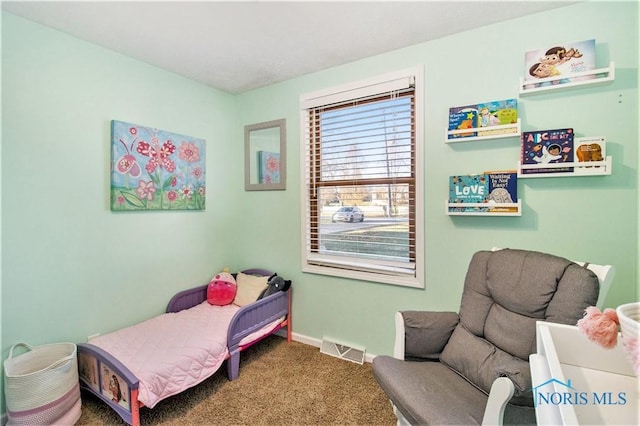29058 White Rd, Perrysburg, OH 43551 - bedroom with baseboards, visible vents, and carpet