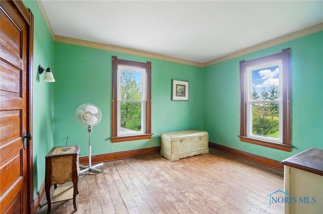13707 Brint Rd, Berkey, OH 43504 - bedroom featuring baseboards and hardwood / wood-style flooring