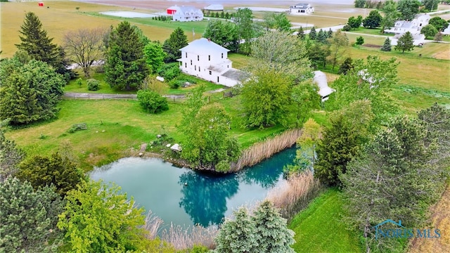 13707 Brint Rd, Berkey, OH 43504 - aerial view of sparsely populated area featuring a large body of water