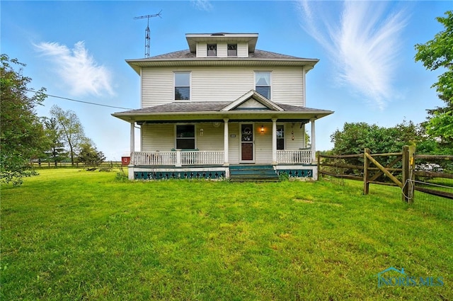13707 Brint Rd, Berkey, OH 43504 - traditional style home featuring a porch