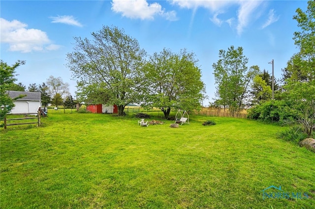13707 Brint Rd, Berkey, OH 43504 - view of yard with an outdoor structure