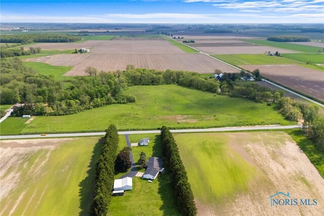 5788 Emerson Rd, Bloomdale, OH 44817 - overview of rural landscape featuring extensive farmland