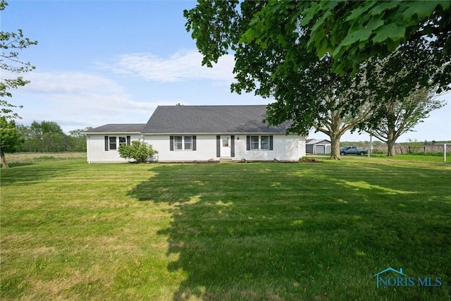 5788 Emerson Rd, Bloomdale, OH 44817 - single story home with a front lawn