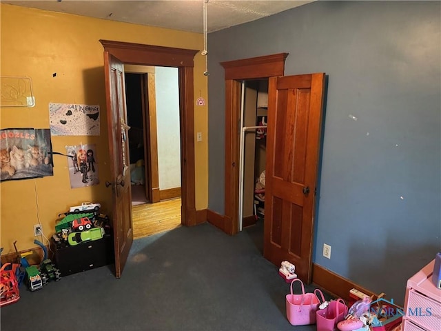 interior space with carpet