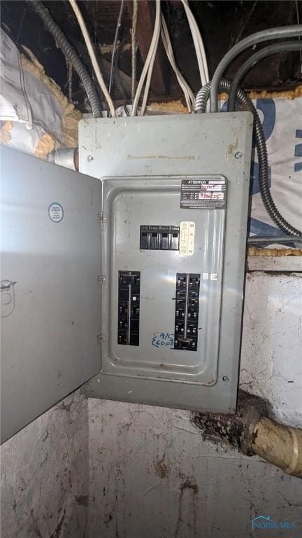 utilities with electric panel