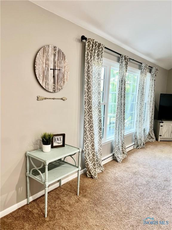 12982 State Route 34, Bryan, OH 43506 - sitting room with carpet floors and baseboards