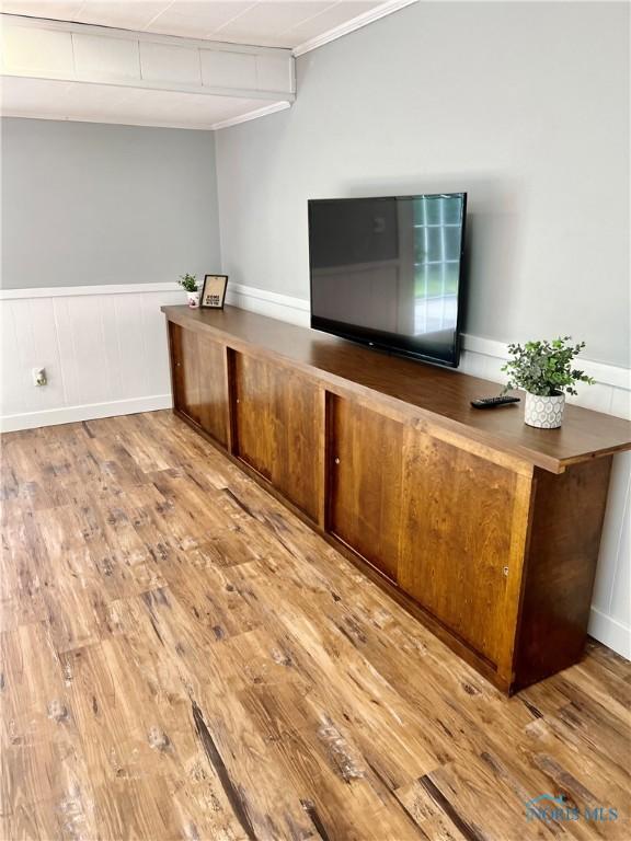 12982 State Route 34, Bryan, OH 43506 - unfurnished office with wood finished floors and wainscoting