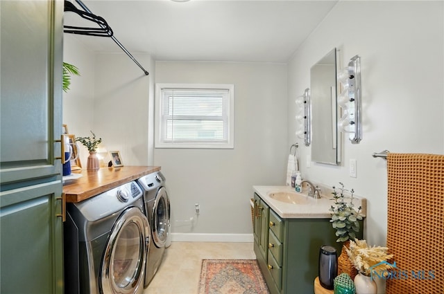 5036 Trellis Way, Sylvania, OH 43560 - washroom featuring independent washer and dryer and baseboards