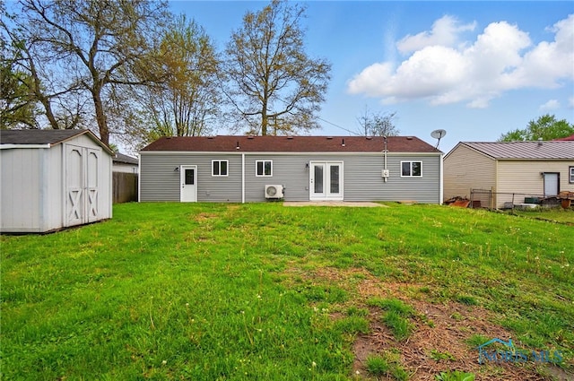 20161 Locust St, Weston, OH 43569 - back of property featuring a yard, an outbuilding, and a storage unit