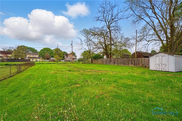 20161 Locust St, Weston, OH 43569 - view of yard with fence, a storage shed, and an outdoor structure