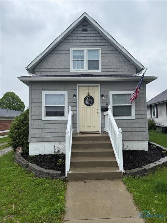 view of bungalow-style house