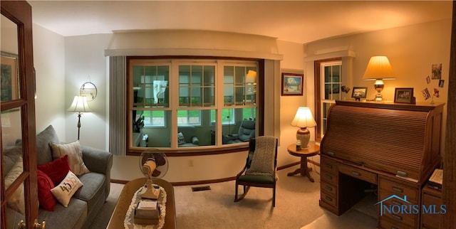 109 Rivers Edge Ln Unit C, Upper Sandusky, OH 43351 - sitting room featuring carpet flooring and baseboards