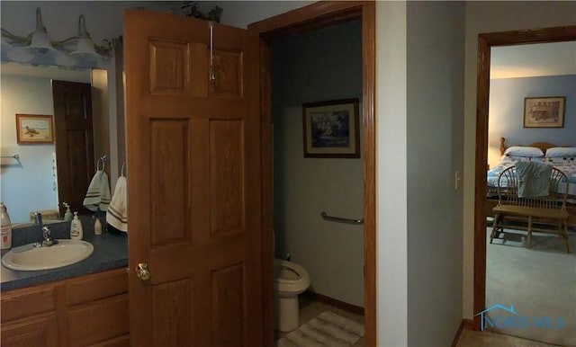 109 Rivers Edge Ln Unit C, Upper Sandusky, OH 43351 - bathroom with toilet and vanity
