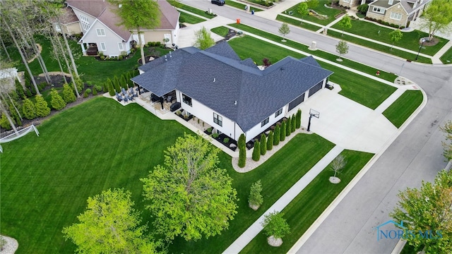 8440 E Woodland Trl, Findlay, OH 45840 - aerial view of residential area