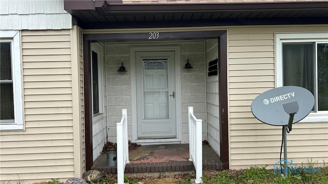 203 E Ash St, Continental, OH 45831 - view of entrance to property