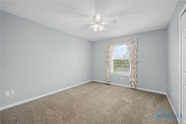 7060 Joannes Way, Maumee, OH 43537 - carpeted empty room featuring ceiling fan and baseboards