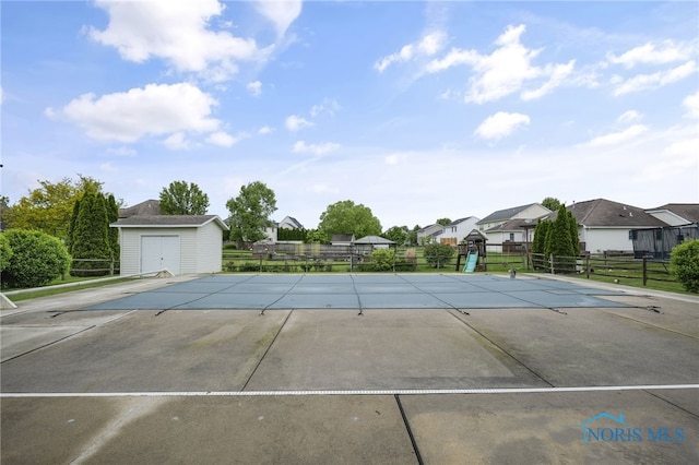 7060 Joannes Way, Maumee, OH 43537 - view of pool featuring a residential view and a patio