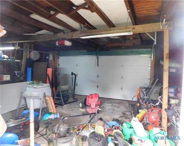 203 N Union St, Fostoria, OH 44830 - garage with a garage door opener