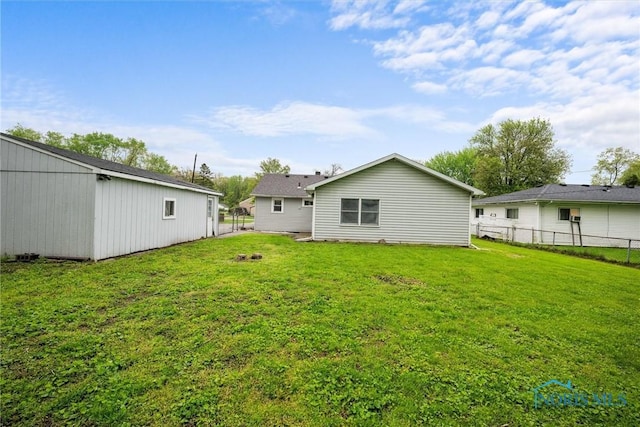 view of rear view of property