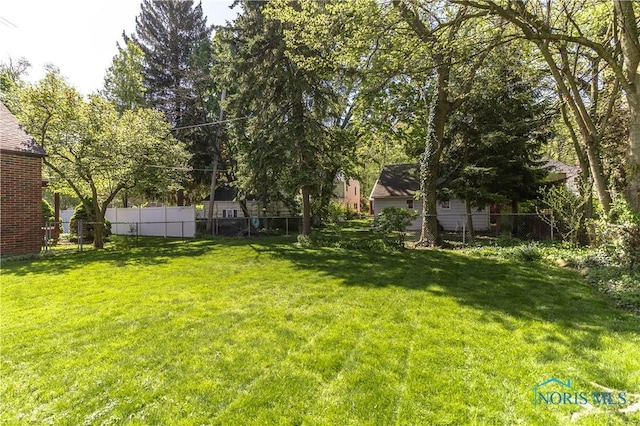 view of yard