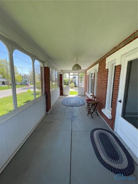 5907 N Berkey Southern Rd, Berkey, OH 43504 - view of patio / terrace with a porch