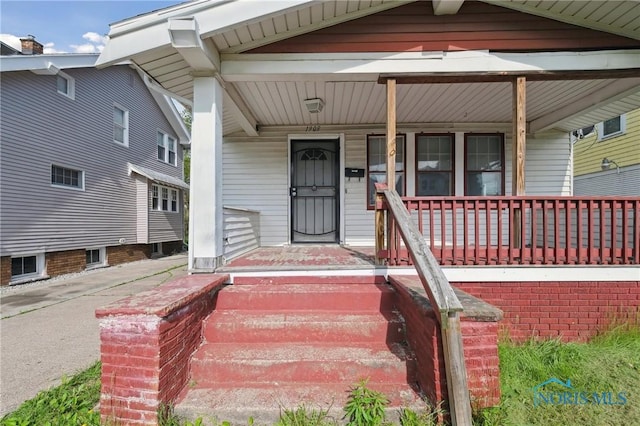 1908 Parkdale Ave, Toledo, OH 43607 - property entrance featuring covered porch