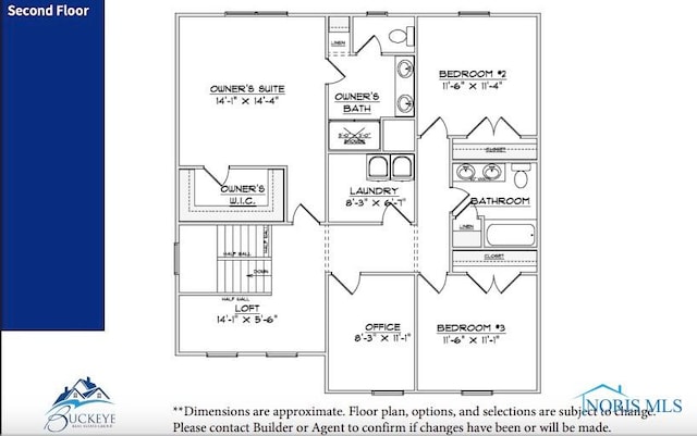 134 Valley Hall Dr, Perrysburg, OH 43551 - home floor plan