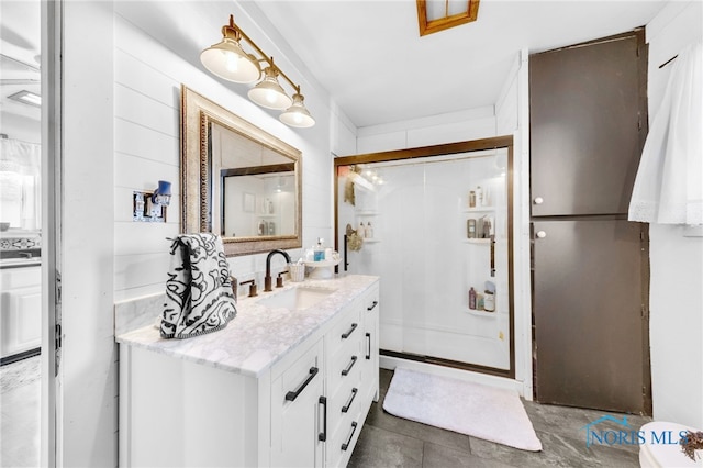 1037 Stevenson St, Napoleon, OH 43545 - full bathroom with a shower stall and vanity