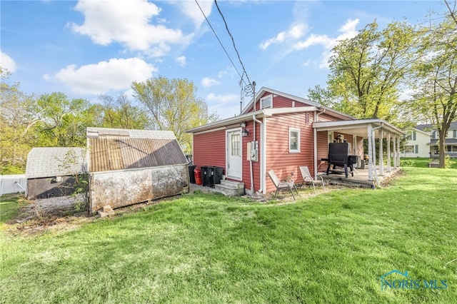 1037 Stevenson St, Napoleon, OH 43545 - view of outdoor structure featuring entry steps