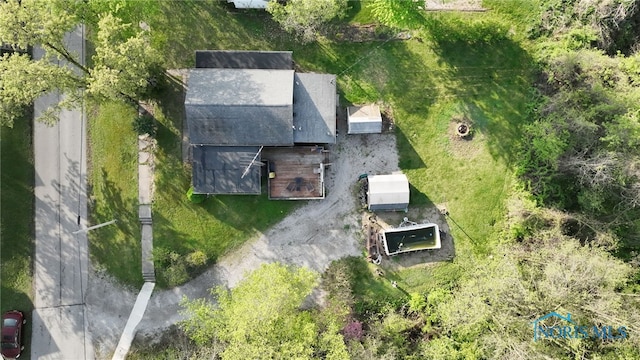 1037 Stevenson St, Napoleon, OH 43545 - aerial view of property and surrounding area