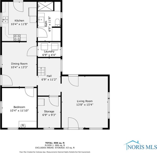 1037 Stevenson St, Napoleon, OH 43545 - floor plan / room layout