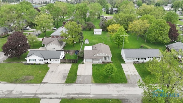 588 Douglas Dr, Wauseon, OH 43567 - aerial perspective of suburban area
