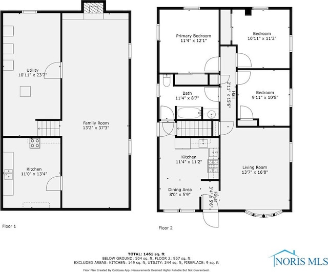 588 Douglas Dr, Wauseon, OH 43567 - floor plan / room layout