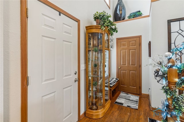 9704 Monto Ln, Findlay, OH 45840 - entryway featuring wood finished floors and baseboards
