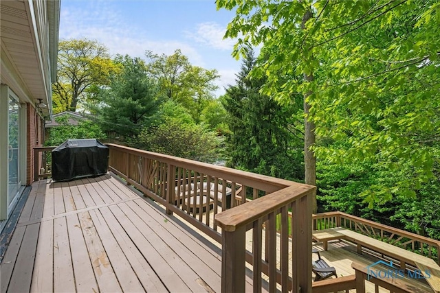5511 Bent Oak Rd, Sylvania, OH 43560 - deck with area for grilling