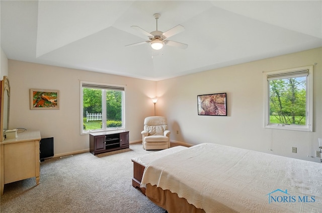 29030 Hufford Rd, Perrysburg, OH 43551 - bedroom featuring carpet floors and ceiling fan