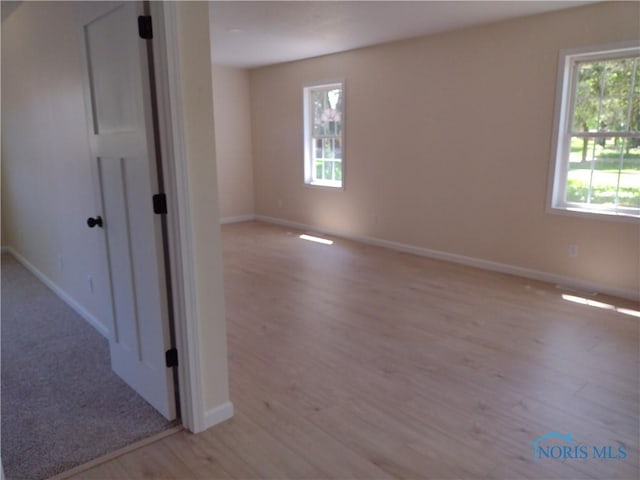 S832 County Road 20b, Archbold, OH 43555 - spare room with plenty of natural light, baseboards, and light wood-style floors