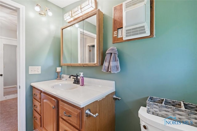 1639 Brookside Dr, Findlay, OH 45840 - half bath featuring vanity and toilet