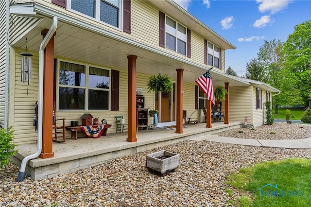 8012 County Highway 55, Upper Sandusky, OH 43351 - entrance to property featuring covered porch
